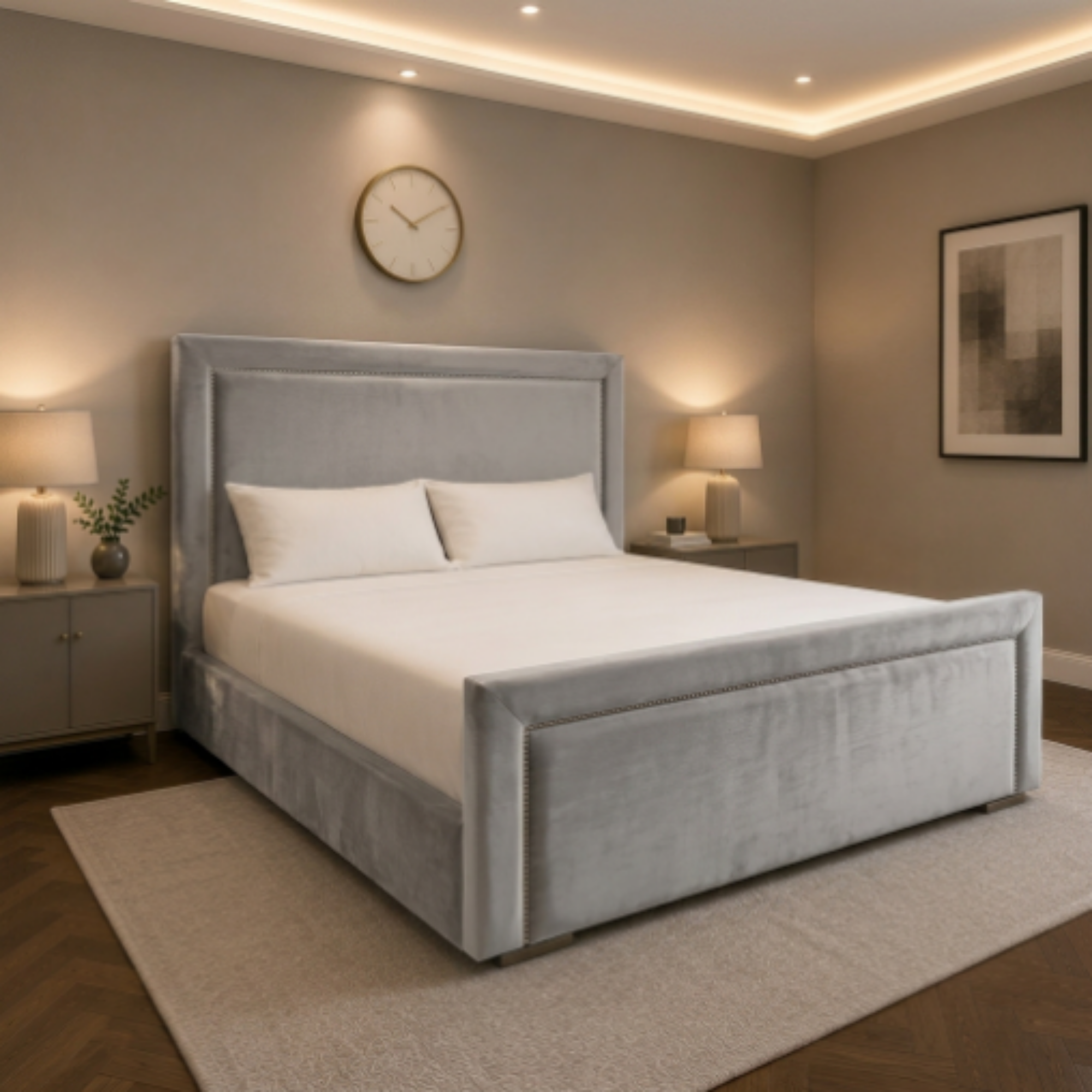 Regal Haven Upholstered Bed