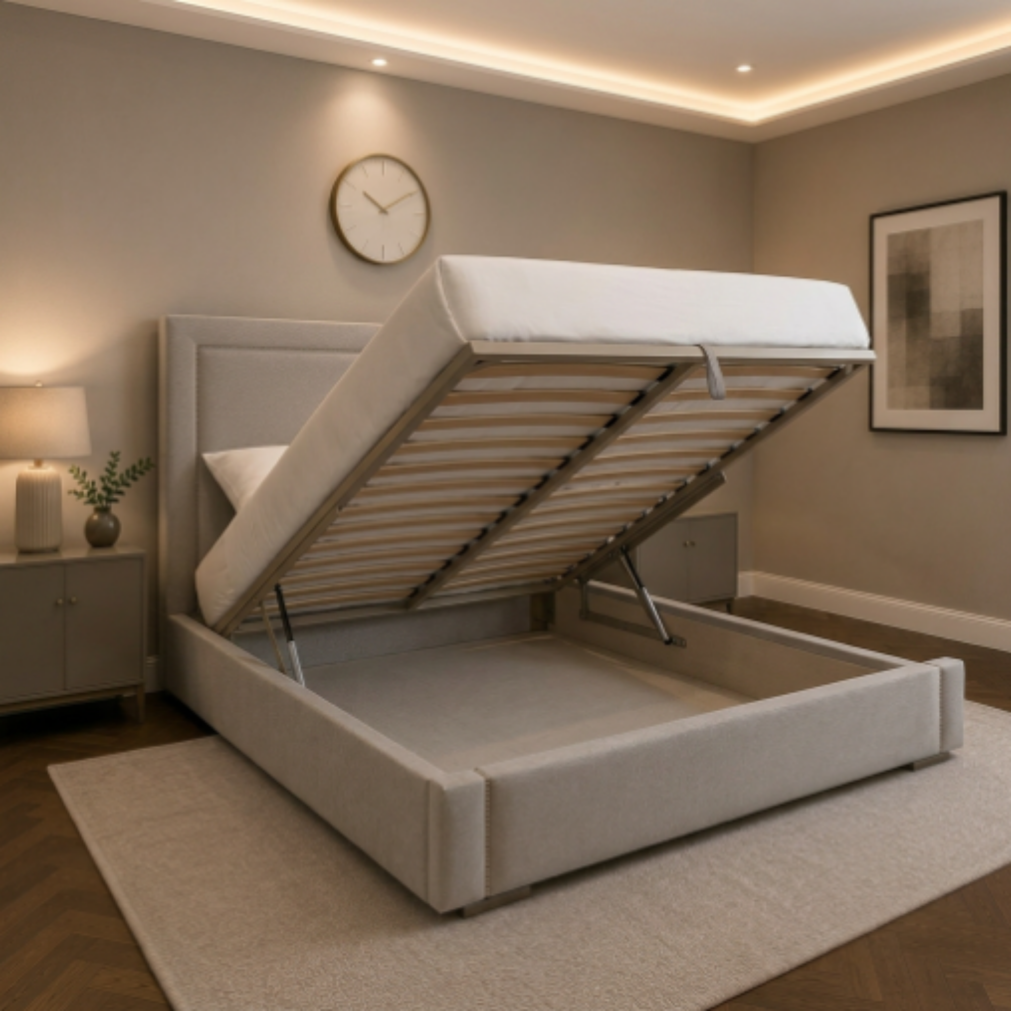 Regal Haven Upholstered Bed