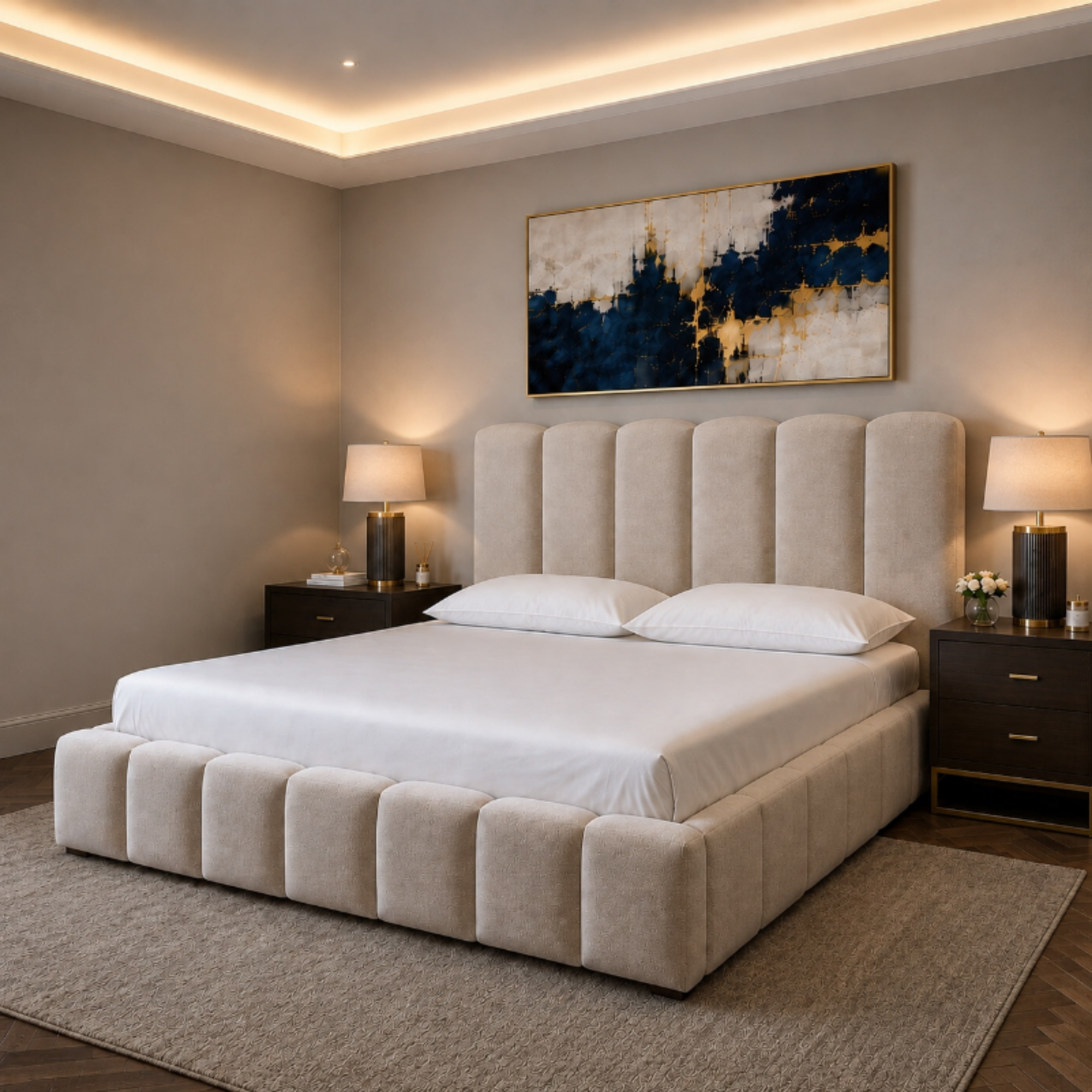 Aurora Vertical Panel Bed - Image 1