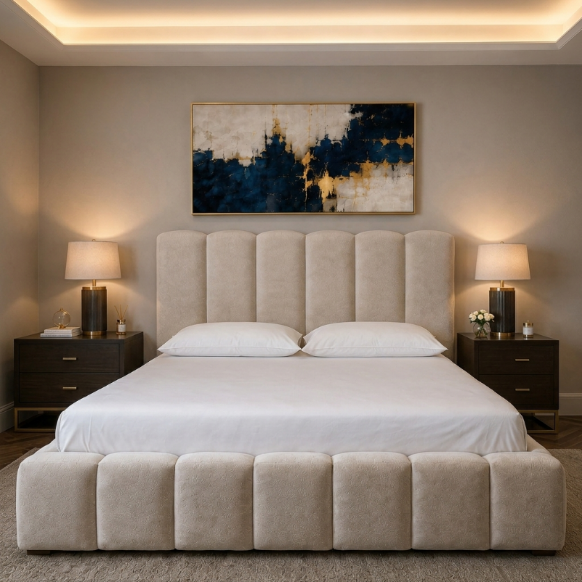Aurora Vertical Panel Bed