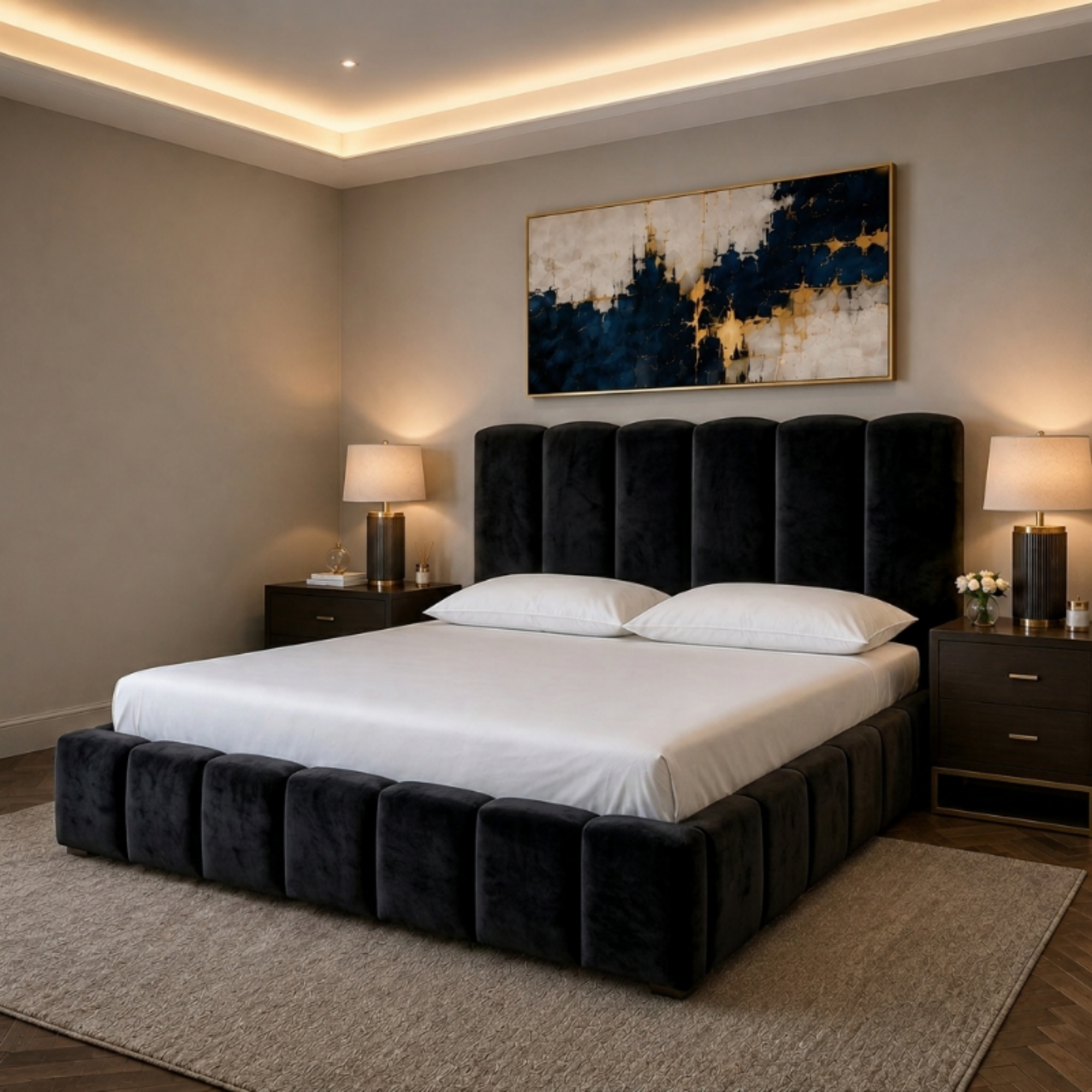 Aurora Vertical Panel Bed - Image 5
