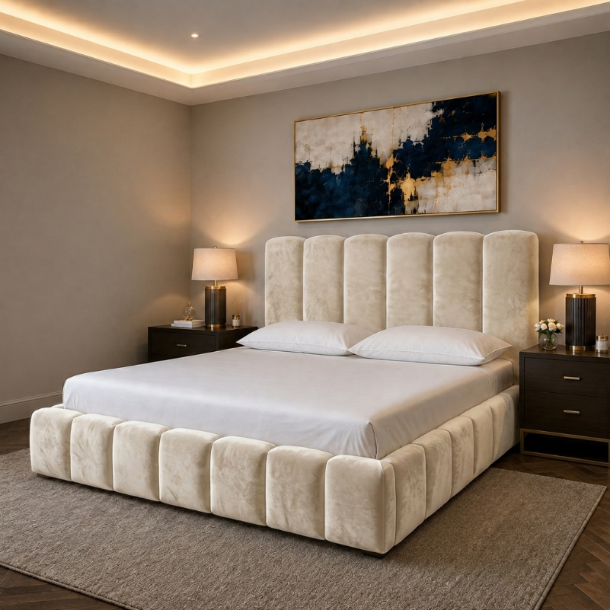 Aurora Vertical Panel Bed