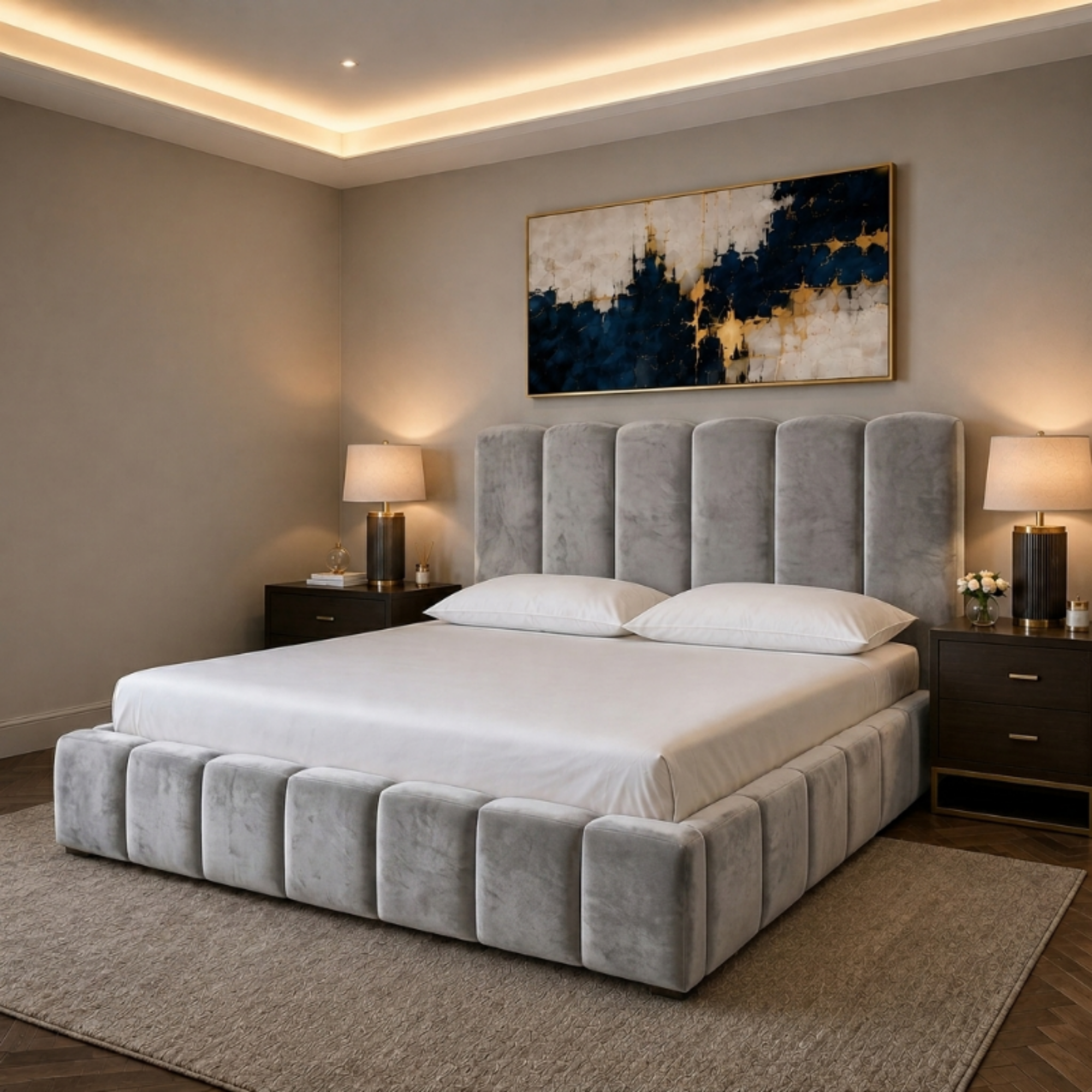 Aurora Vertical Panel Bed - Image 10