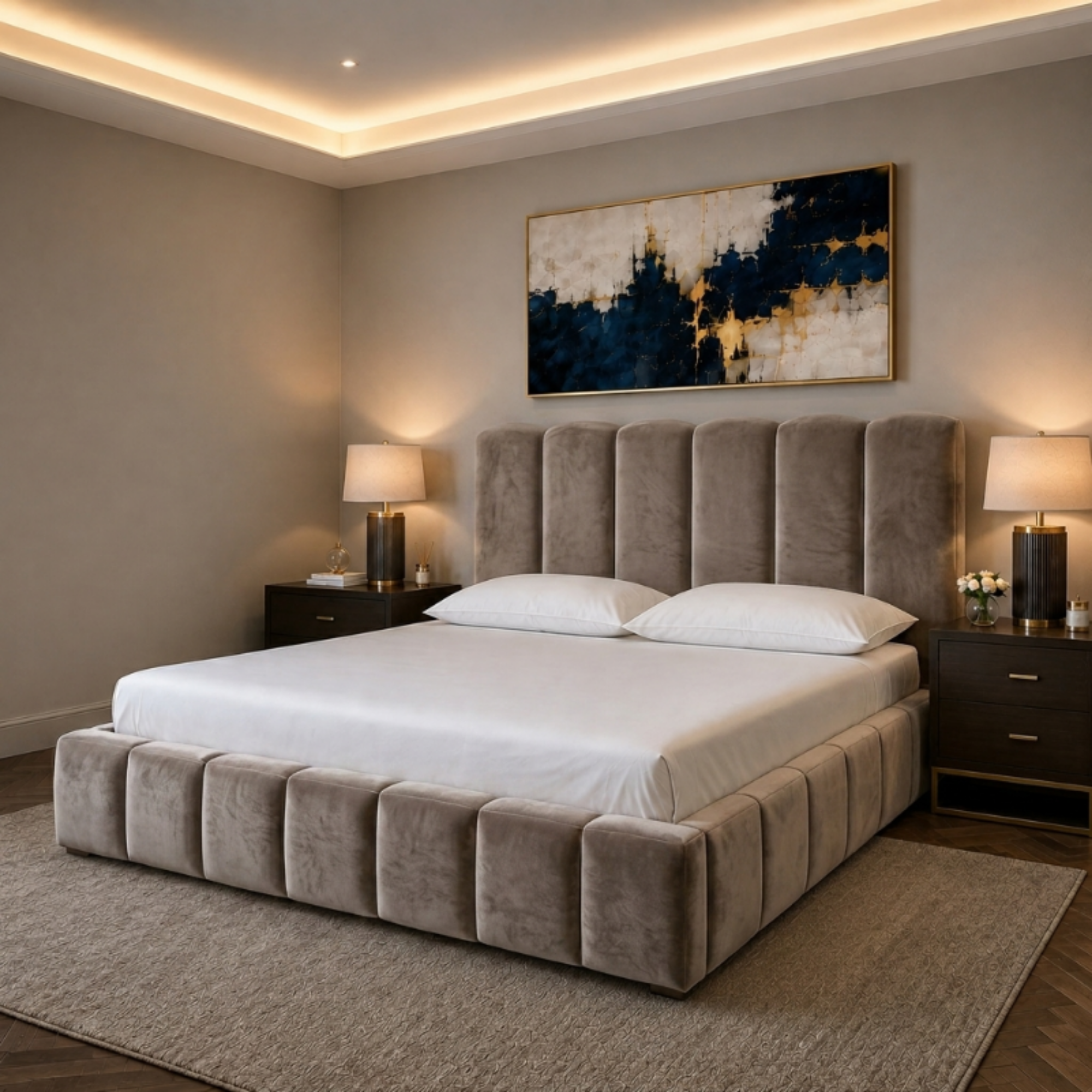 Aurora Vertical Panel Bed
