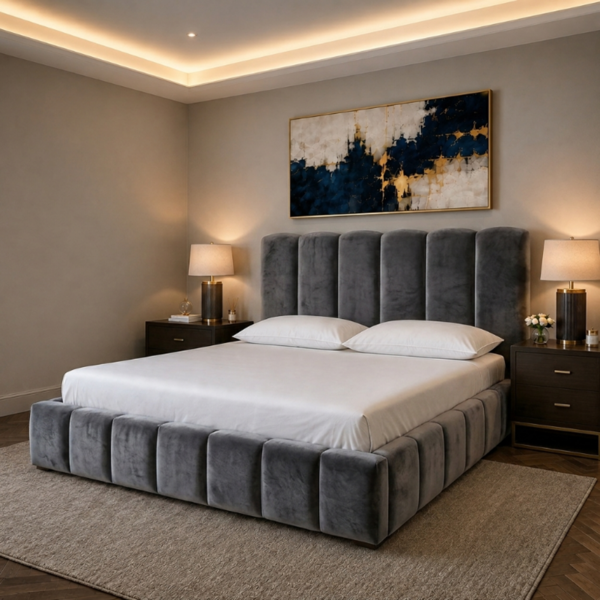 Aurora Vertical Panel Bed