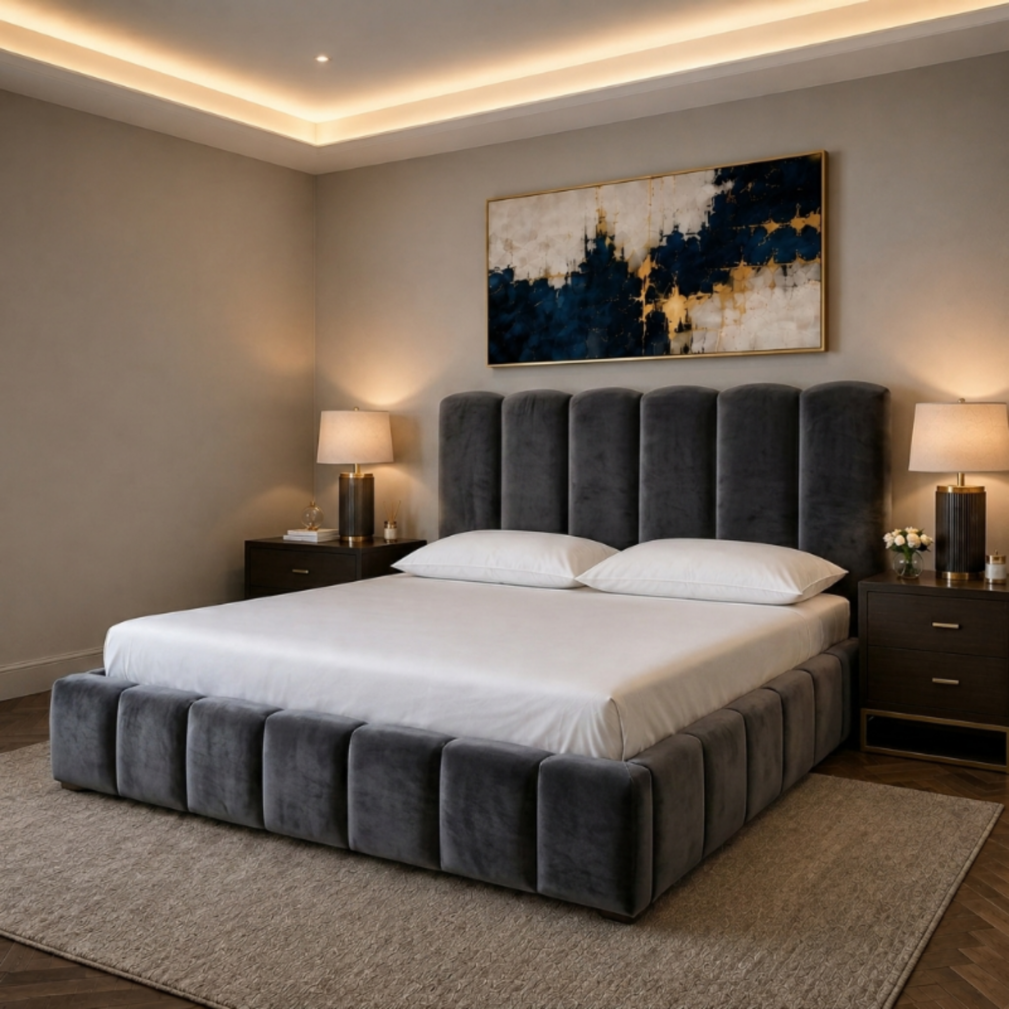 Aurora Vertical Panel Bed