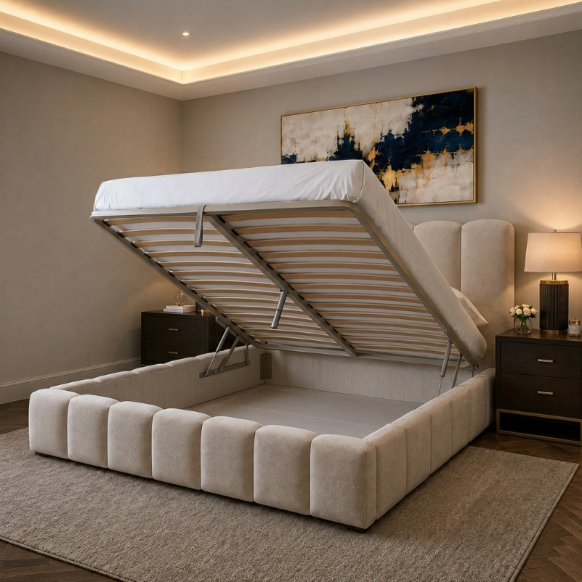 Aurora Vertical Panel Bed