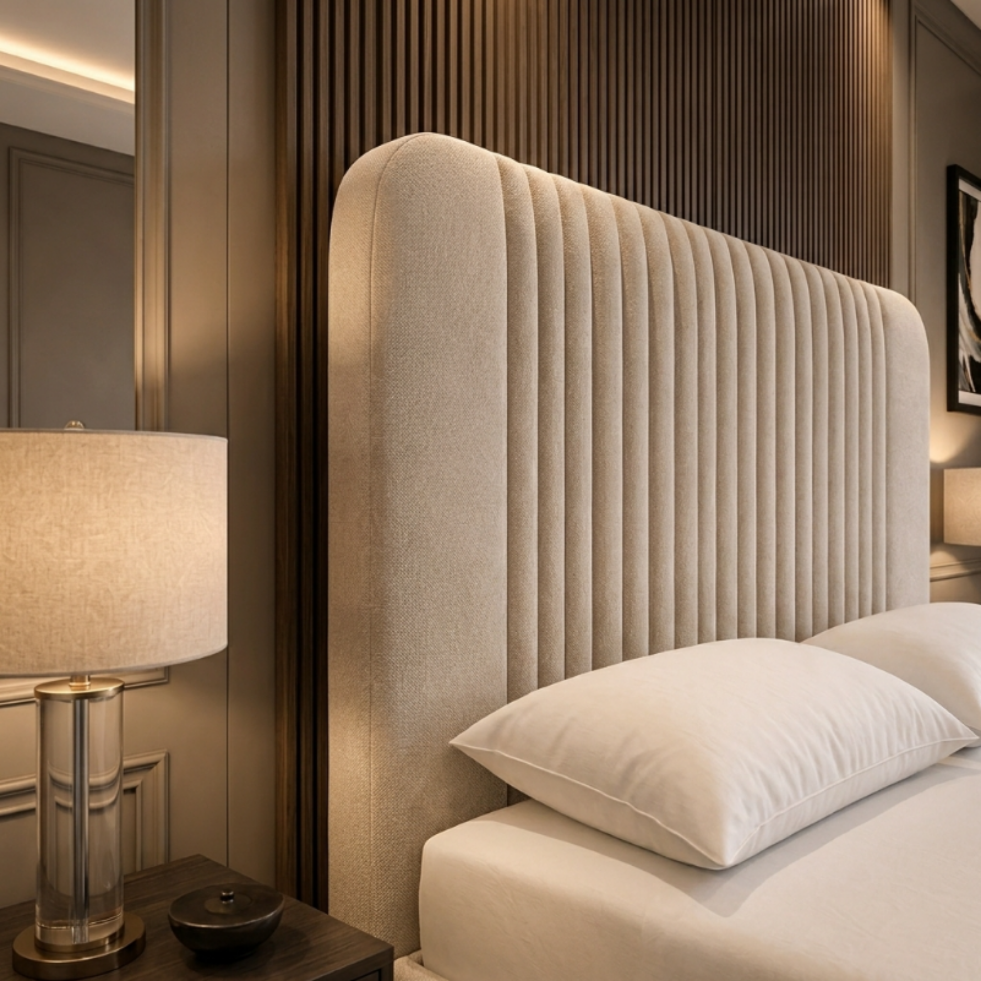 Regal Luxe Vertical Panel Bed - Image 2