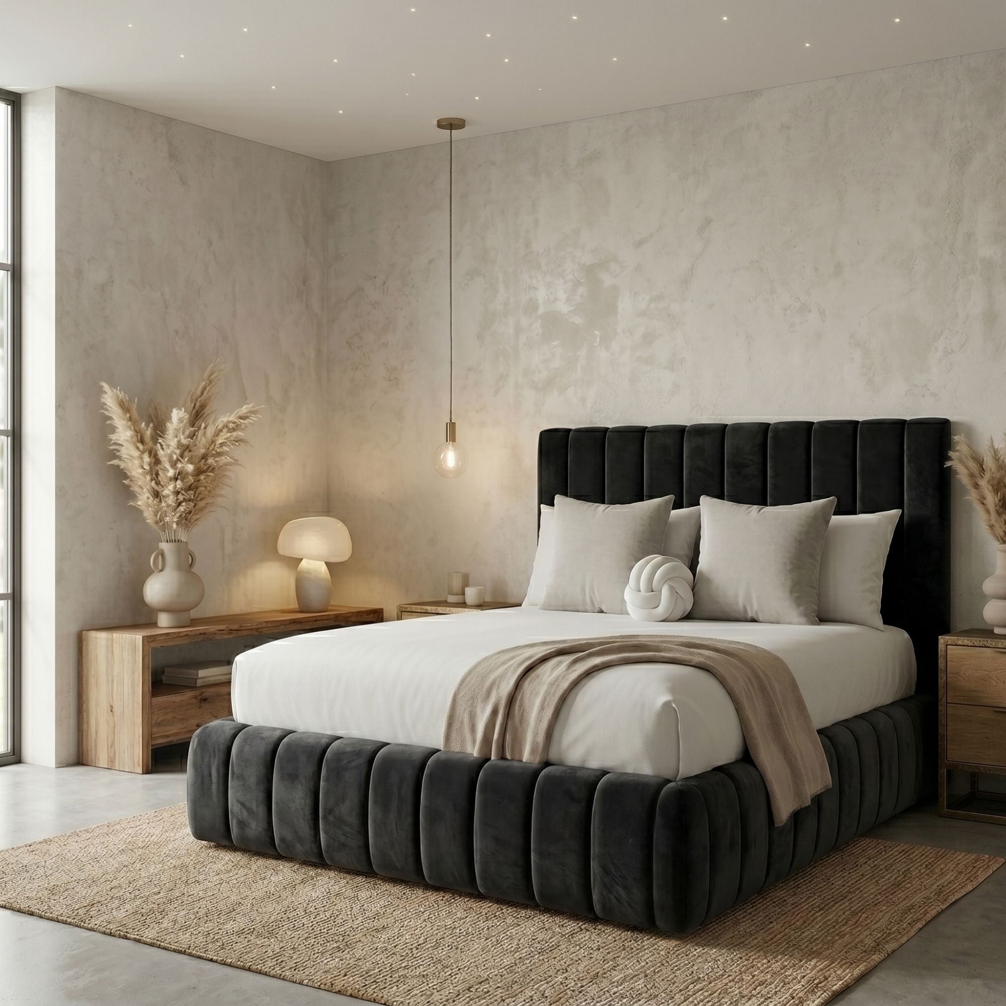 Savoy Channel Tufted Bed Frame - Image 4