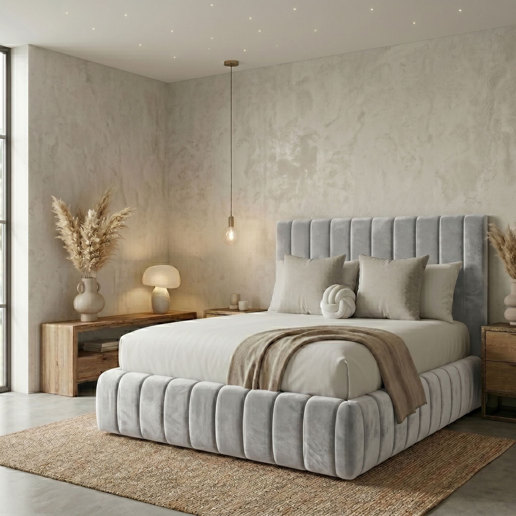 Savoy Channel Tufted Bed Frame - Image 6