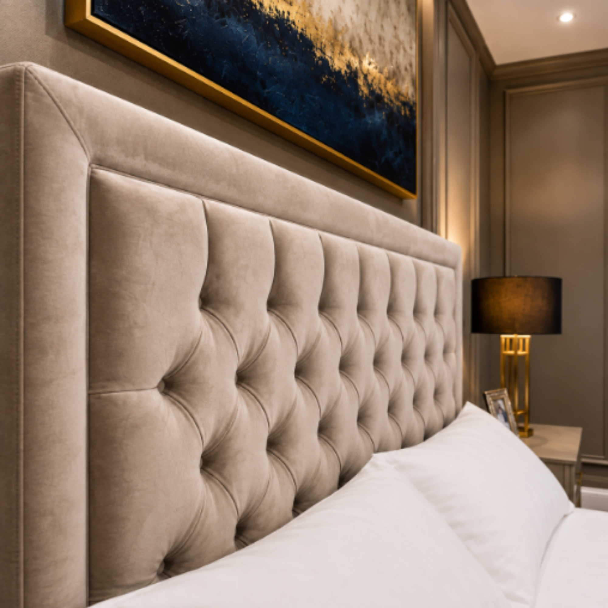 Luxury Chesterfield Upholstered Bed