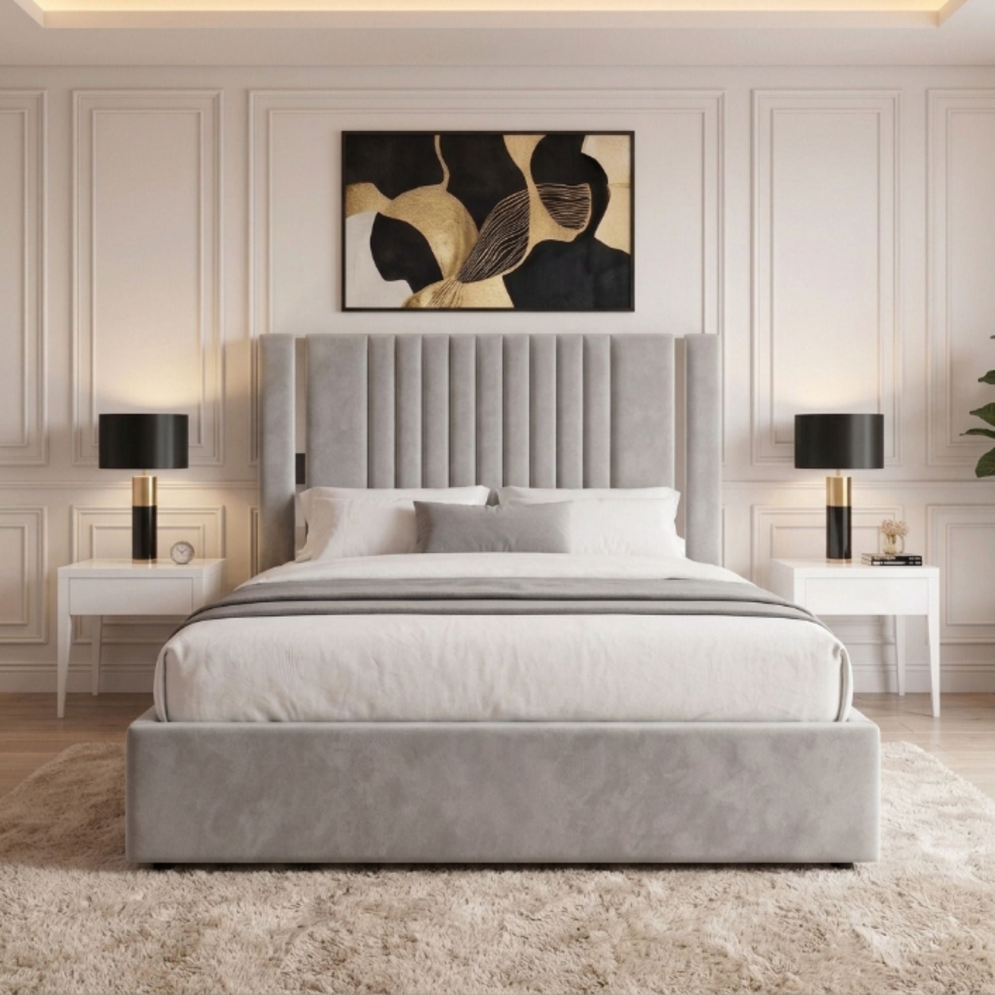 Regency Vertical Panel Bed Frame - Image 3