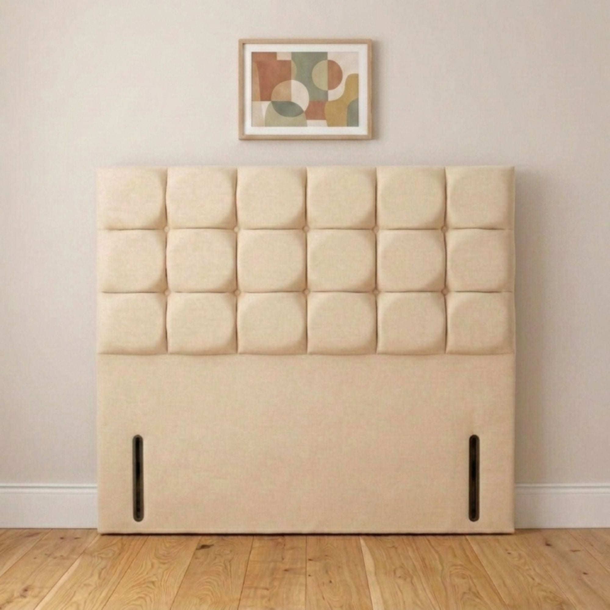 Box Panel Upholstered