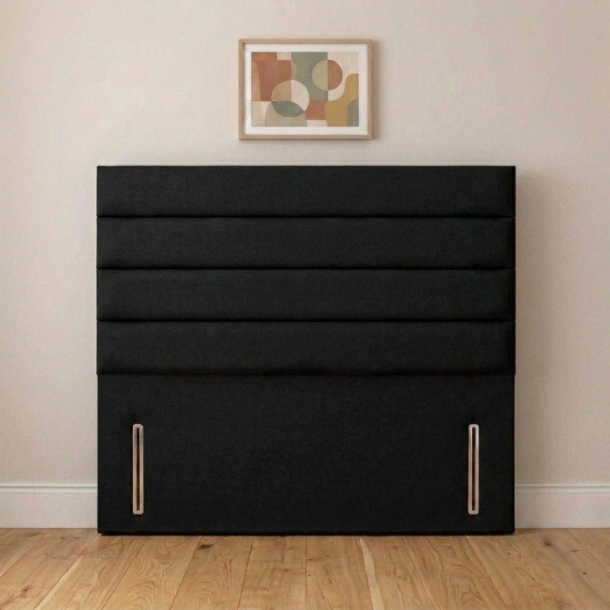 Modern Padded Horizontal Channel Headboard