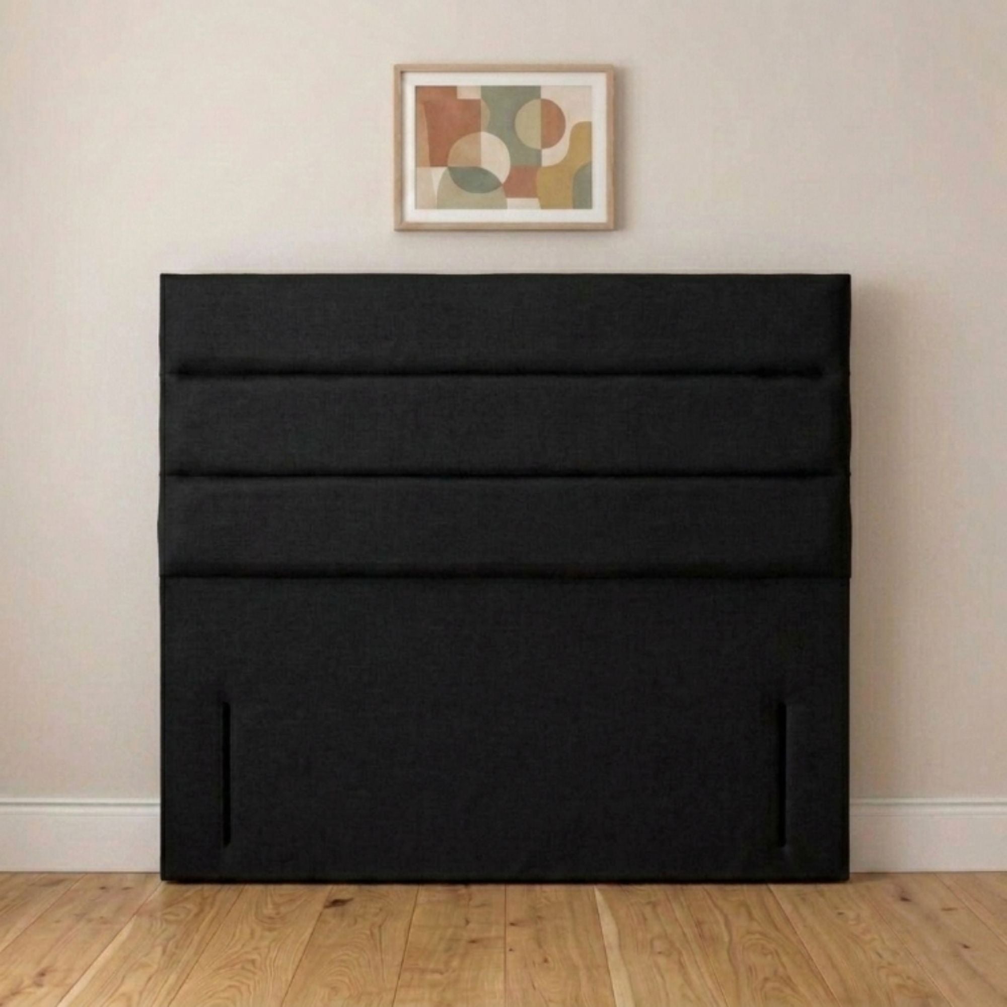 Linear Panel Upholstered Headboard