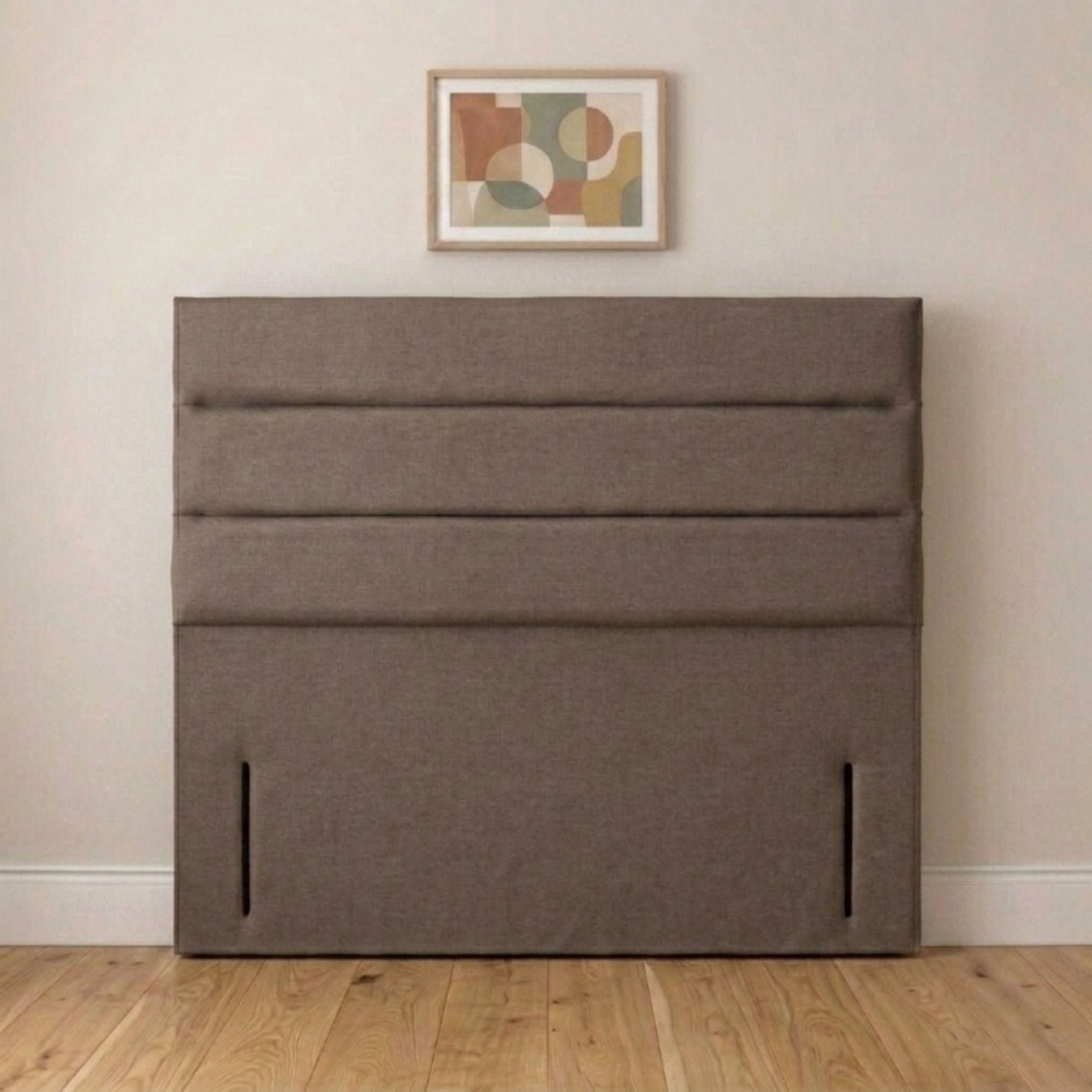 Linear Panel Upholstered Headboard