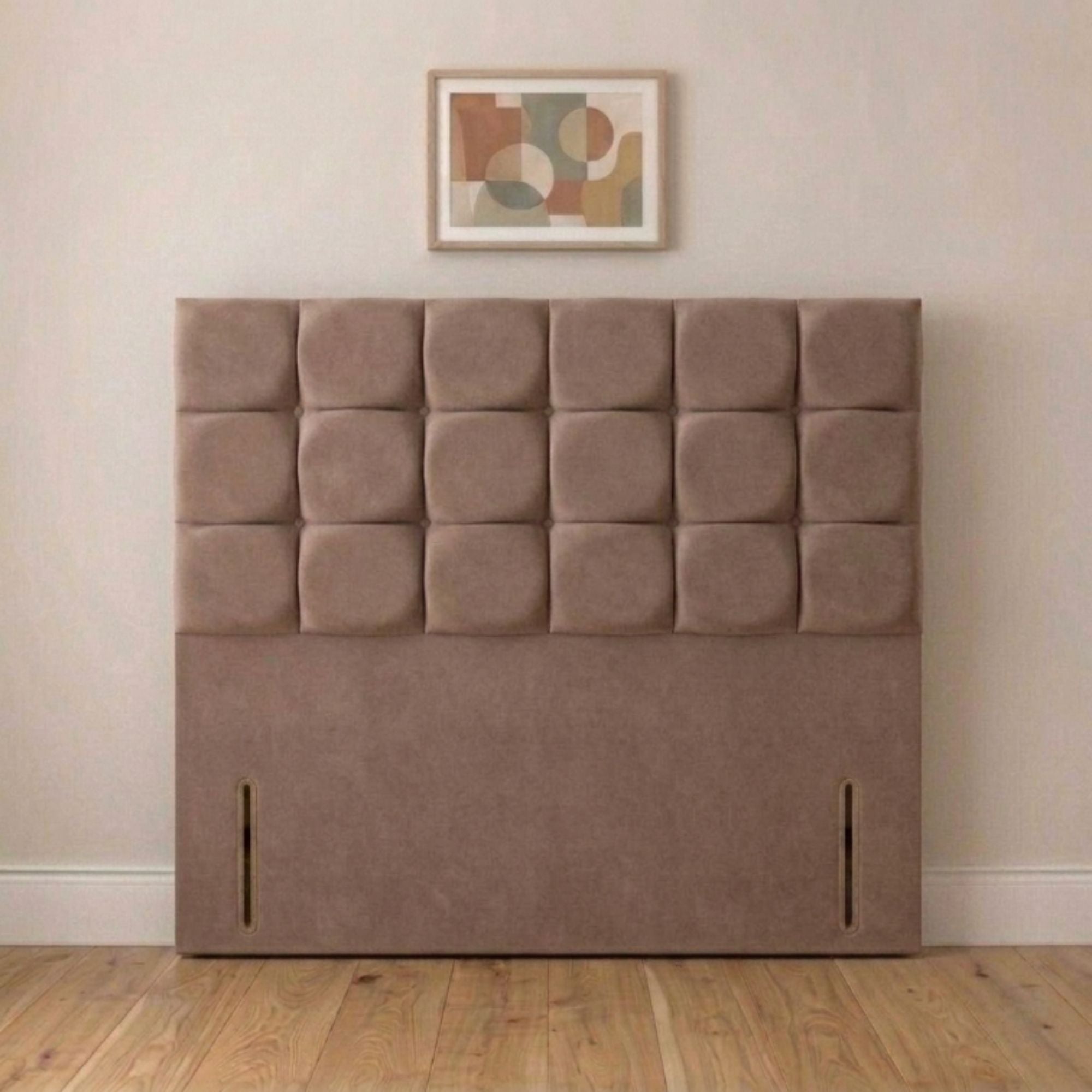 Box Panel Upholstered