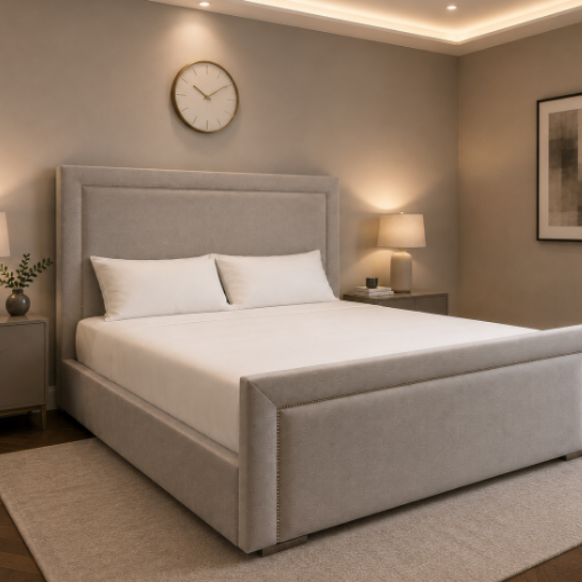 Regal Haven Upholstered Bed - Image 3