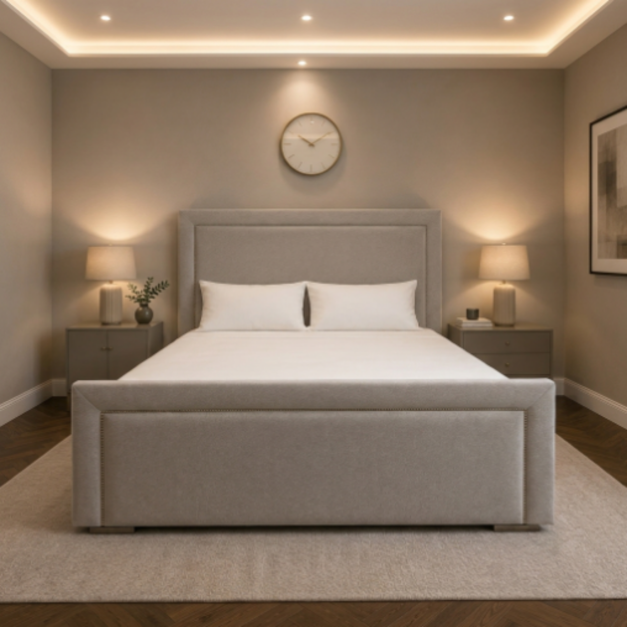 Regal Haven Upholstered Bed