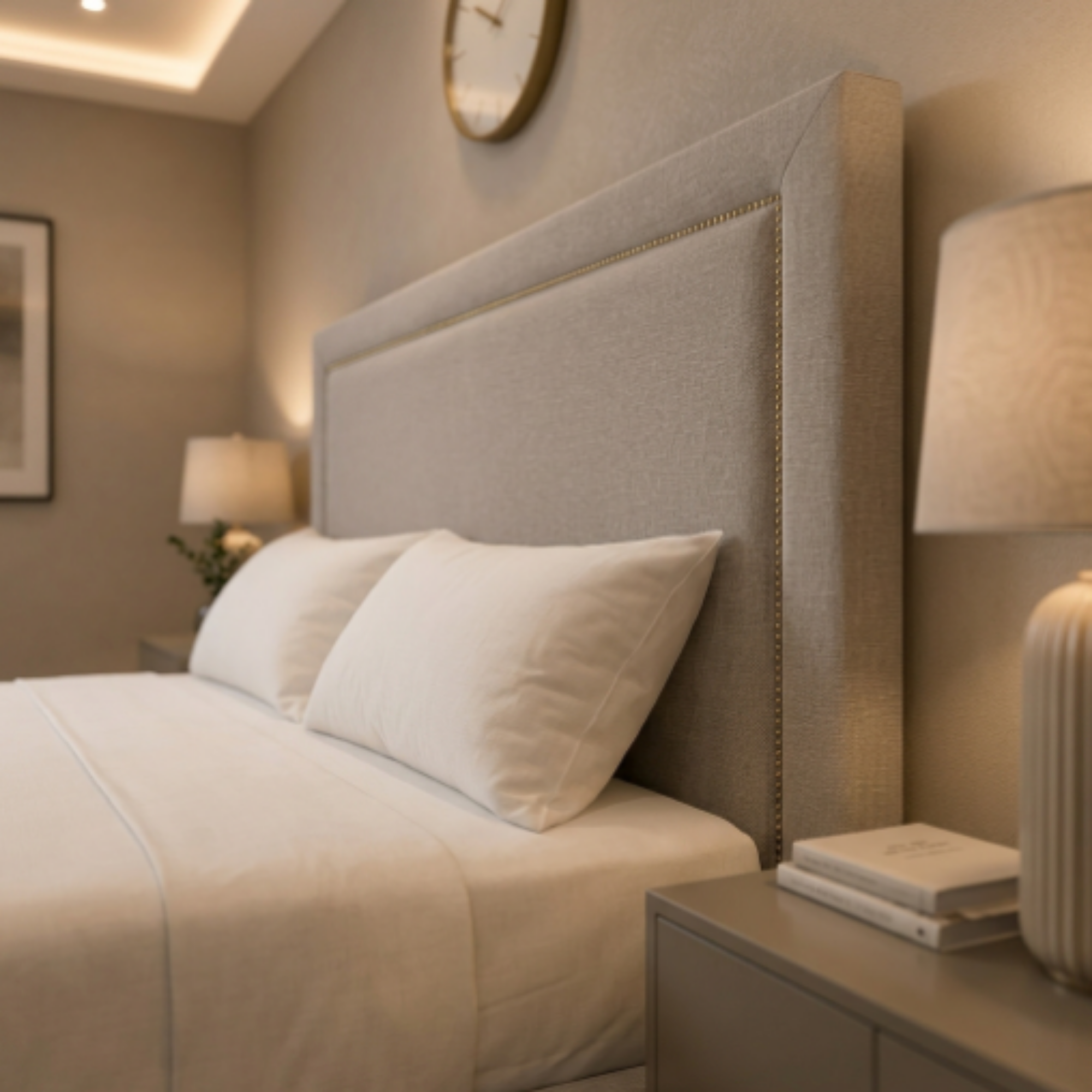 Regal Haven Upholstered Bed