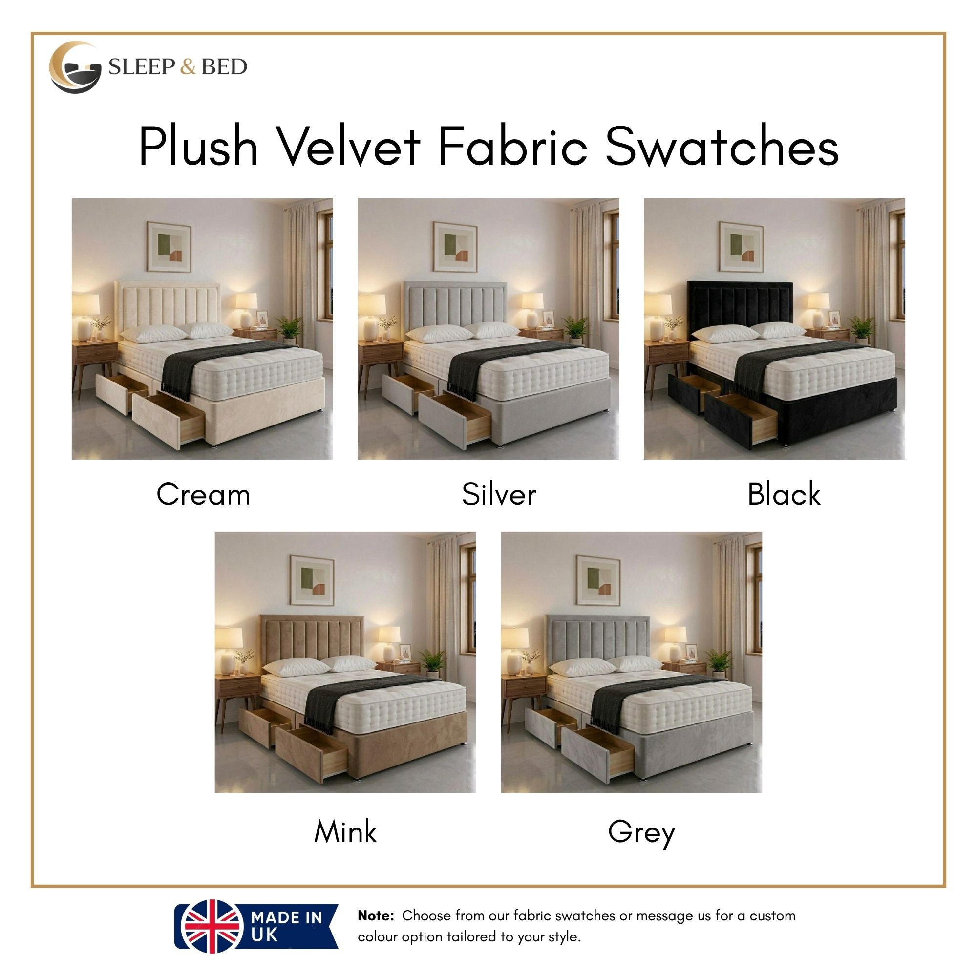 vertical panel Storage Panel Bed Frame - Image 6