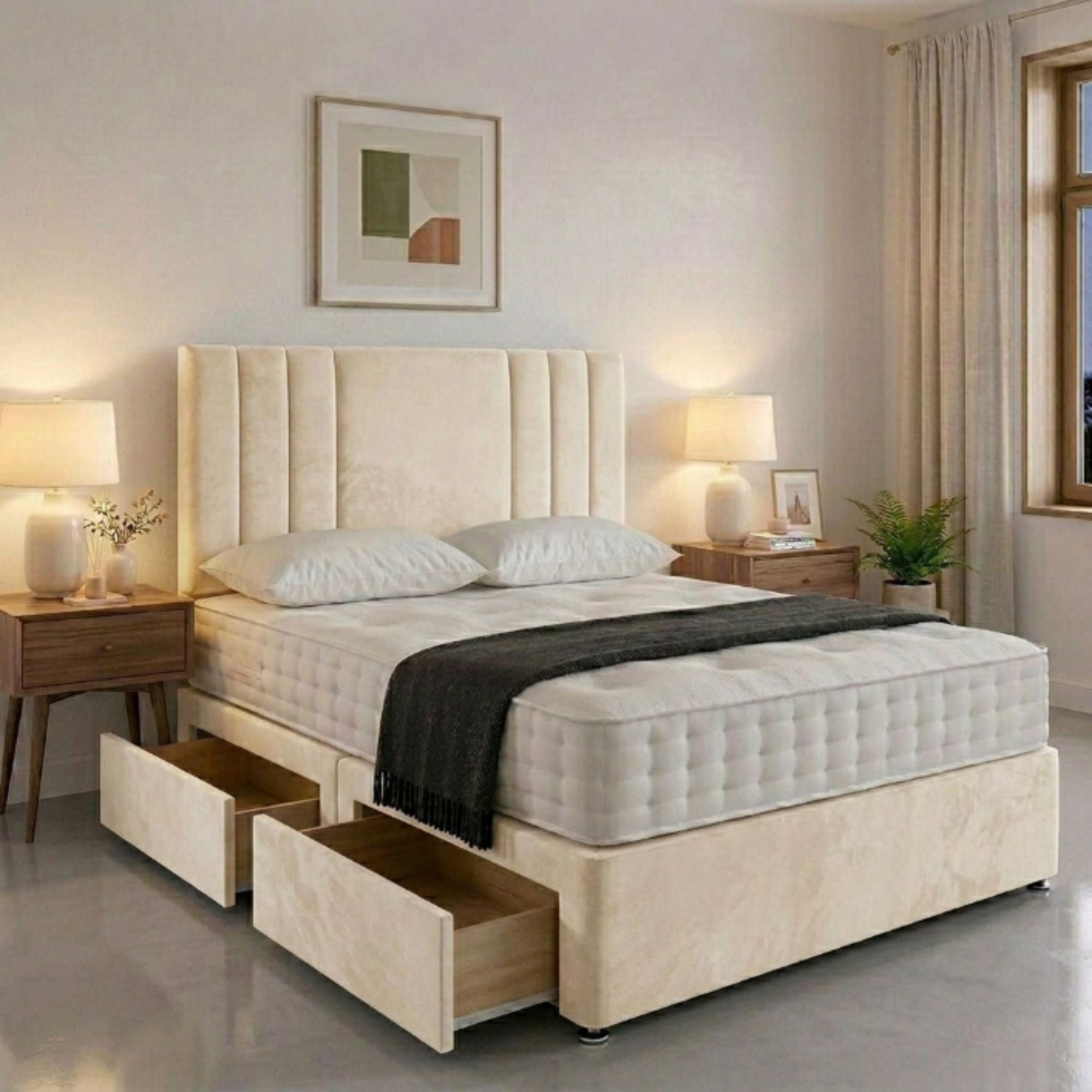 Oxford Divan Storage Bed Frame - Image 2
