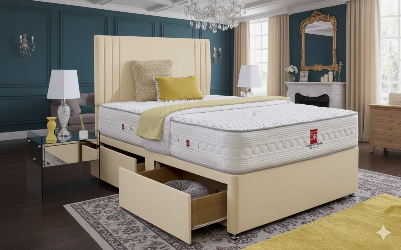 small line divan  Divan Bed - Image 1