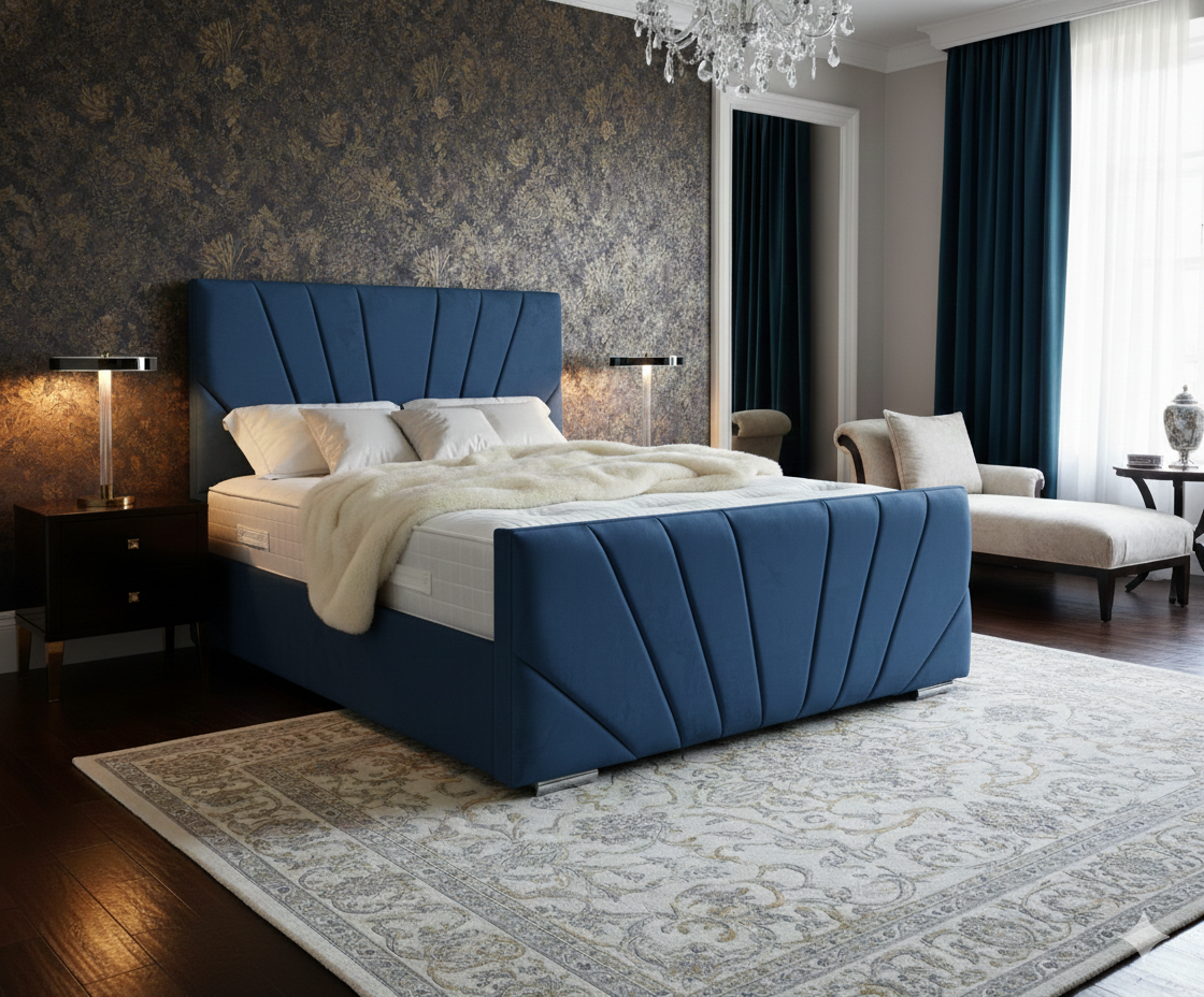 Victoria Upholstered Bed - Image 1