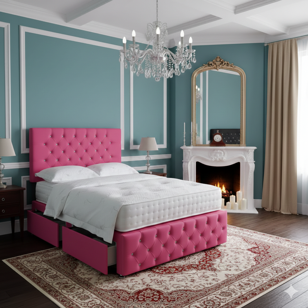 Divan Bed with foot board - Image 2