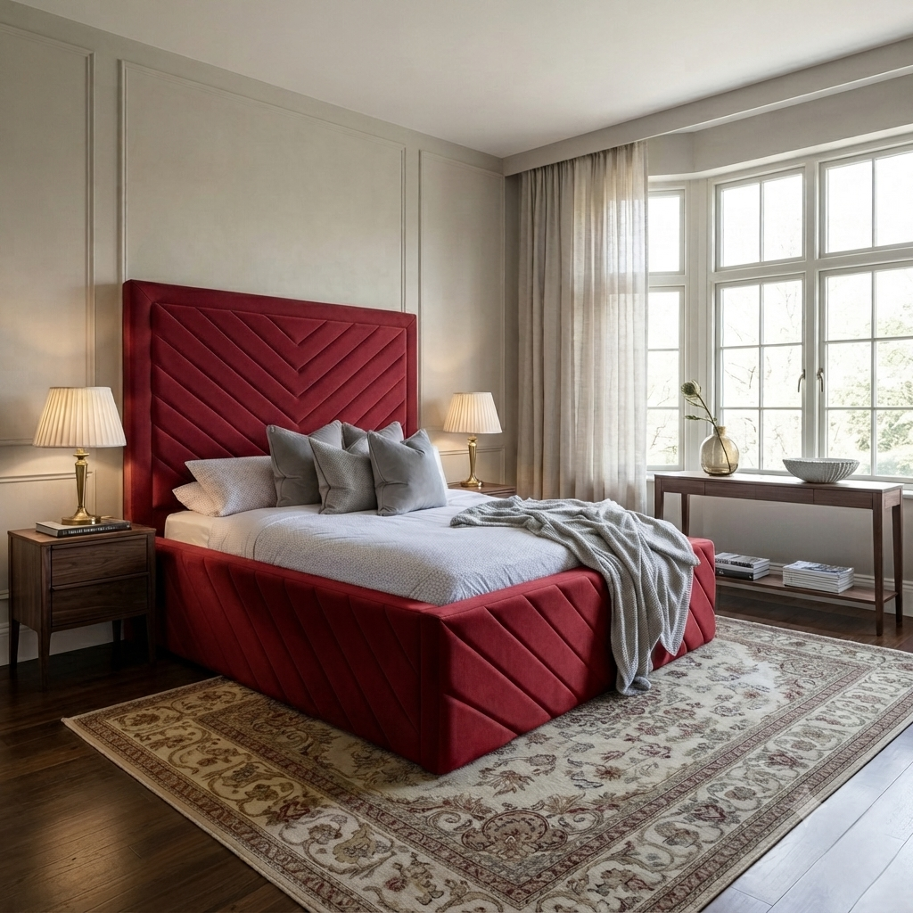Arrow line Bed - Image 1