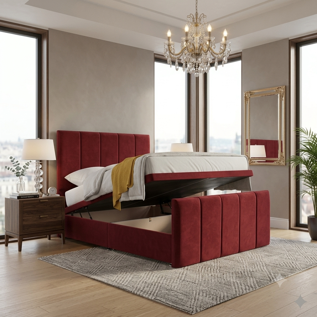 Pannel  Ottoman Divan Bed