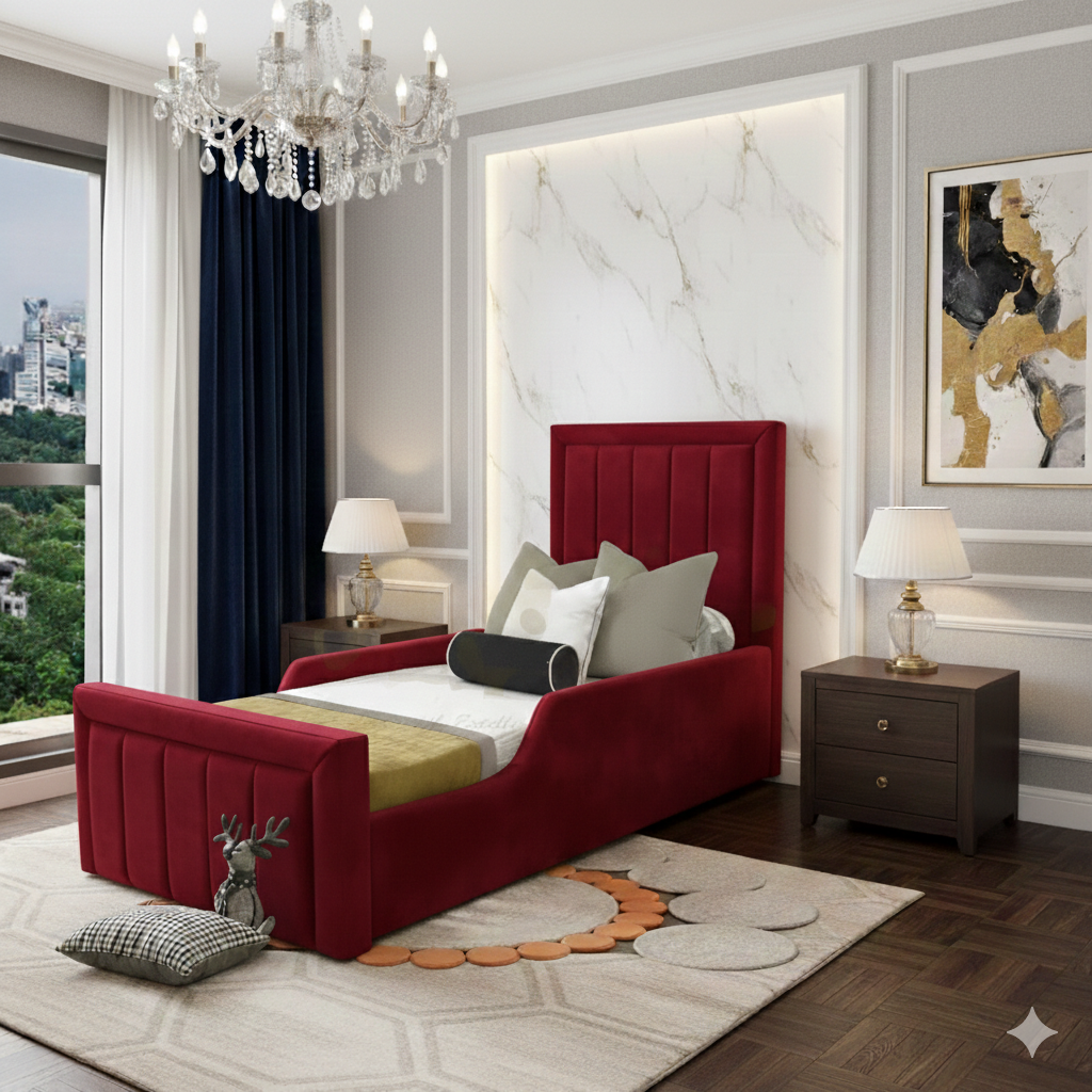 Mayfair Kids Bed | Luxury Panel Bed for Children - Image 4