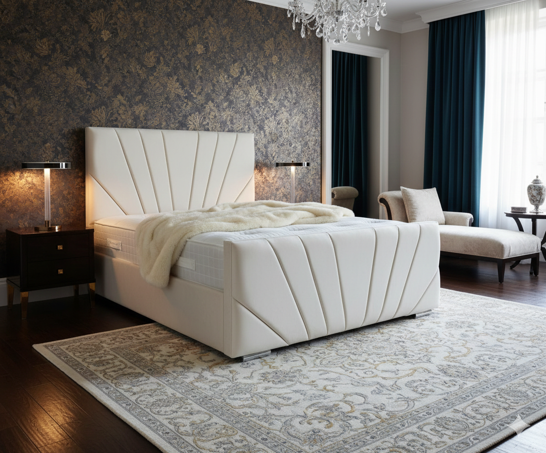 Victoria Upholstered Bed - Image 3