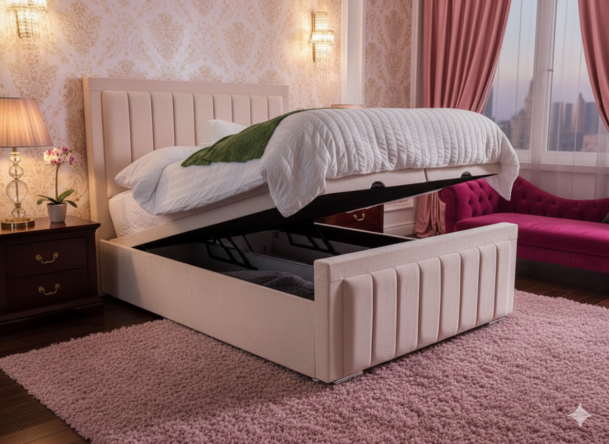 Mayfair Bumper Ottoman Divan Bed - Image 3