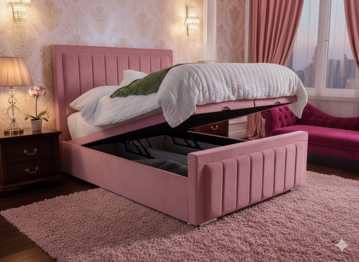 Mayfair Bumper Ottoman Divan Bed - Image 6