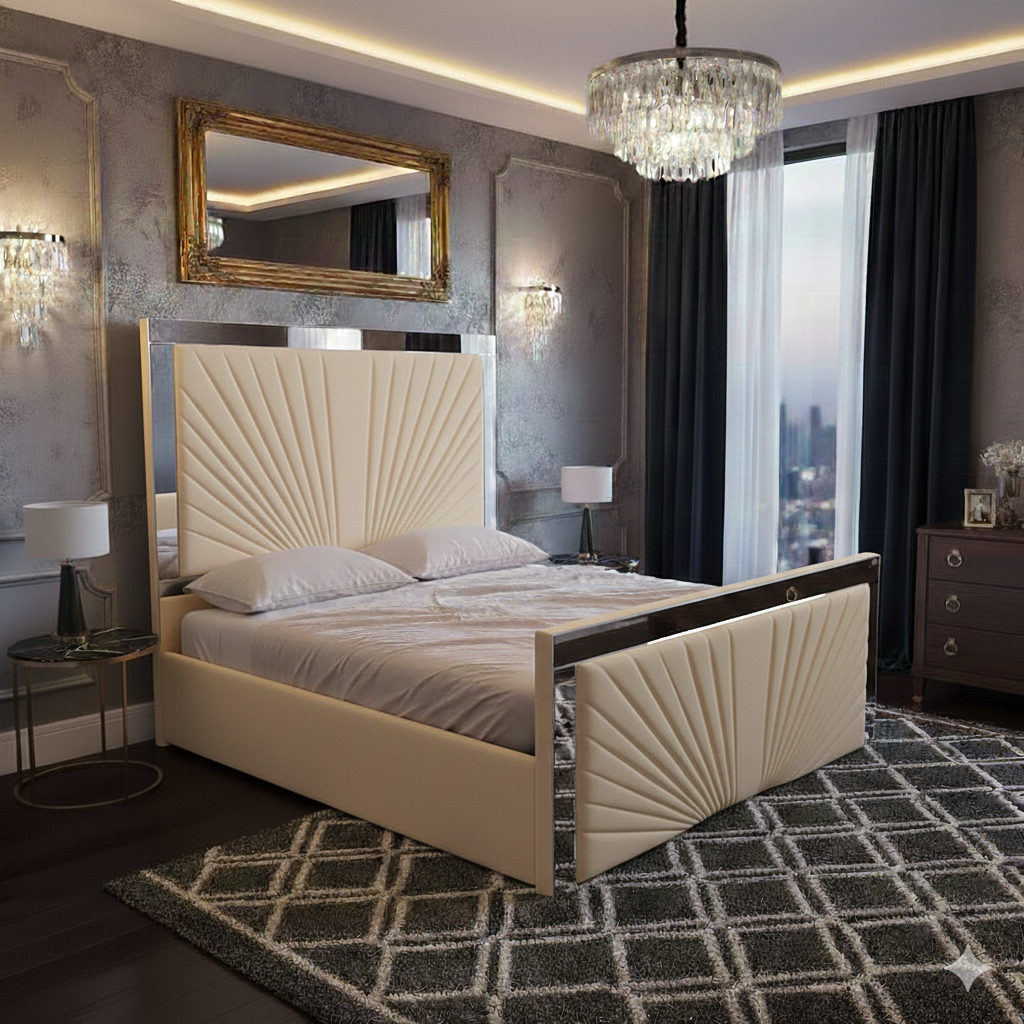 Mirror Strip Sunrise Bed