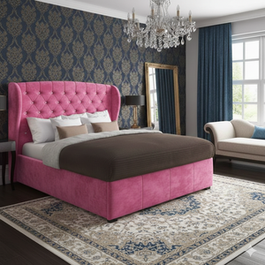 A stylish Roxy Bed by SleepandBeds featuring a modern design with a sturdy frame and comfortable mattress.
