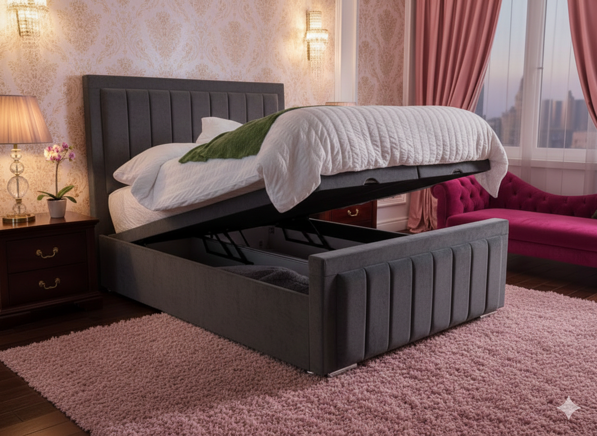 Mayfair Bumper Ottoman Divan Bed - Image 8