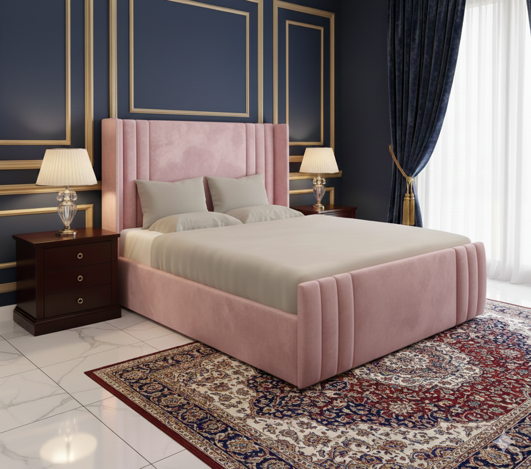 luxury Side  line Wing  bed - Image 1