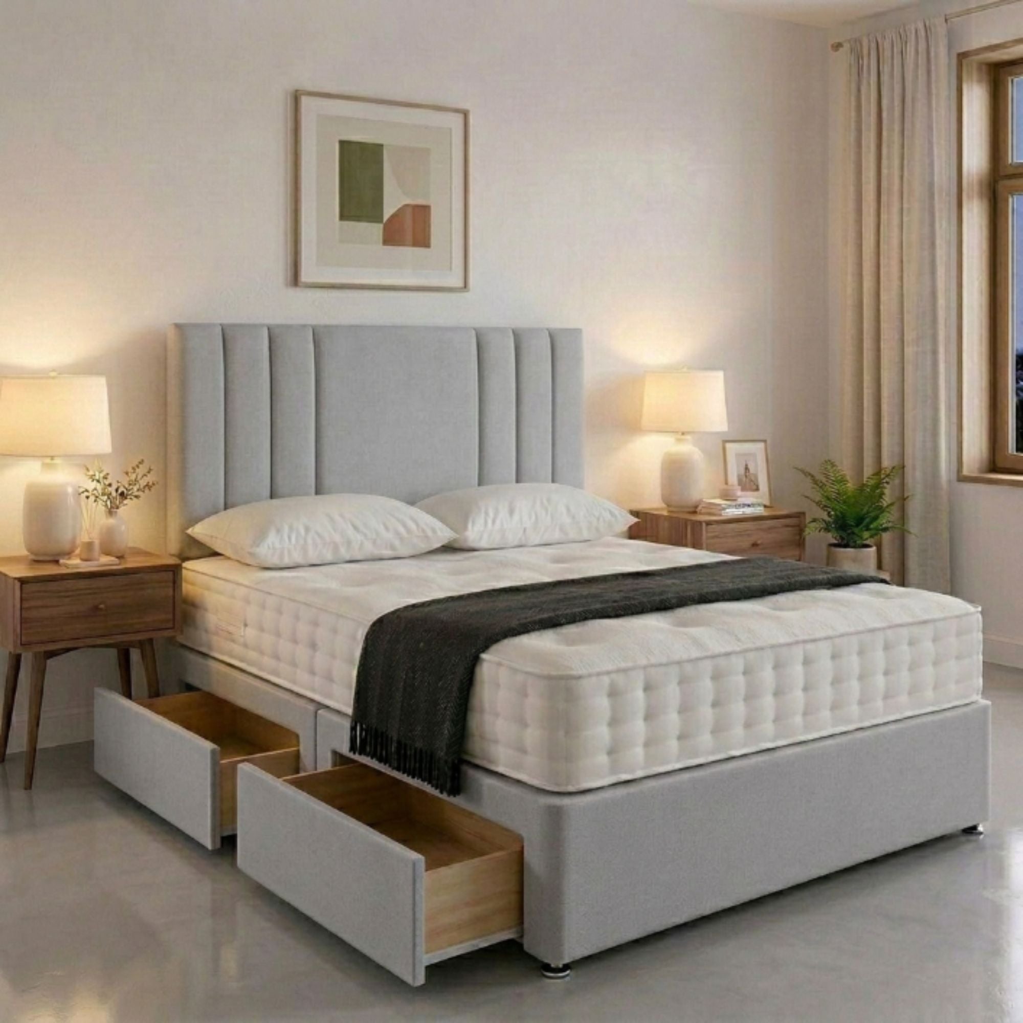 Oxford Divan Storage Bed Frame - Image 4