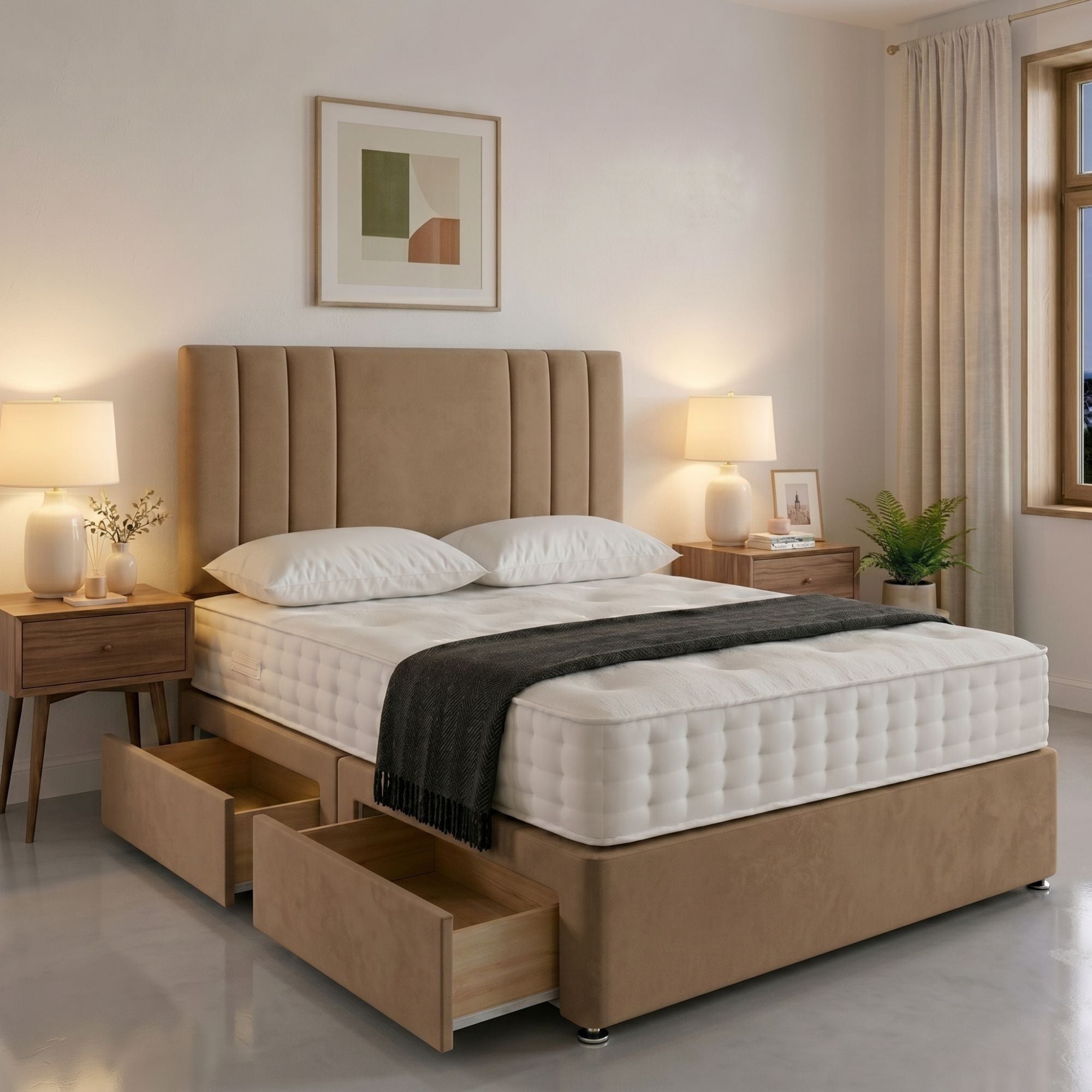 Oxford Divan Storage Bed Frame - Image 5
