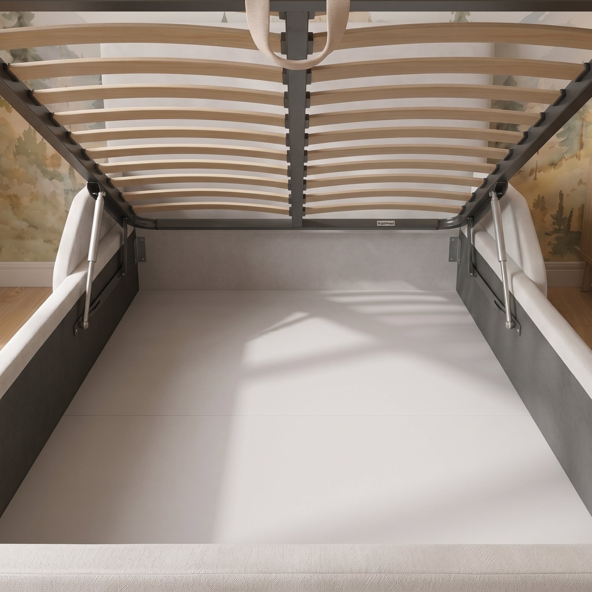 Vertical Channelled Upholstered Headboard -Kids Bed - Image 4