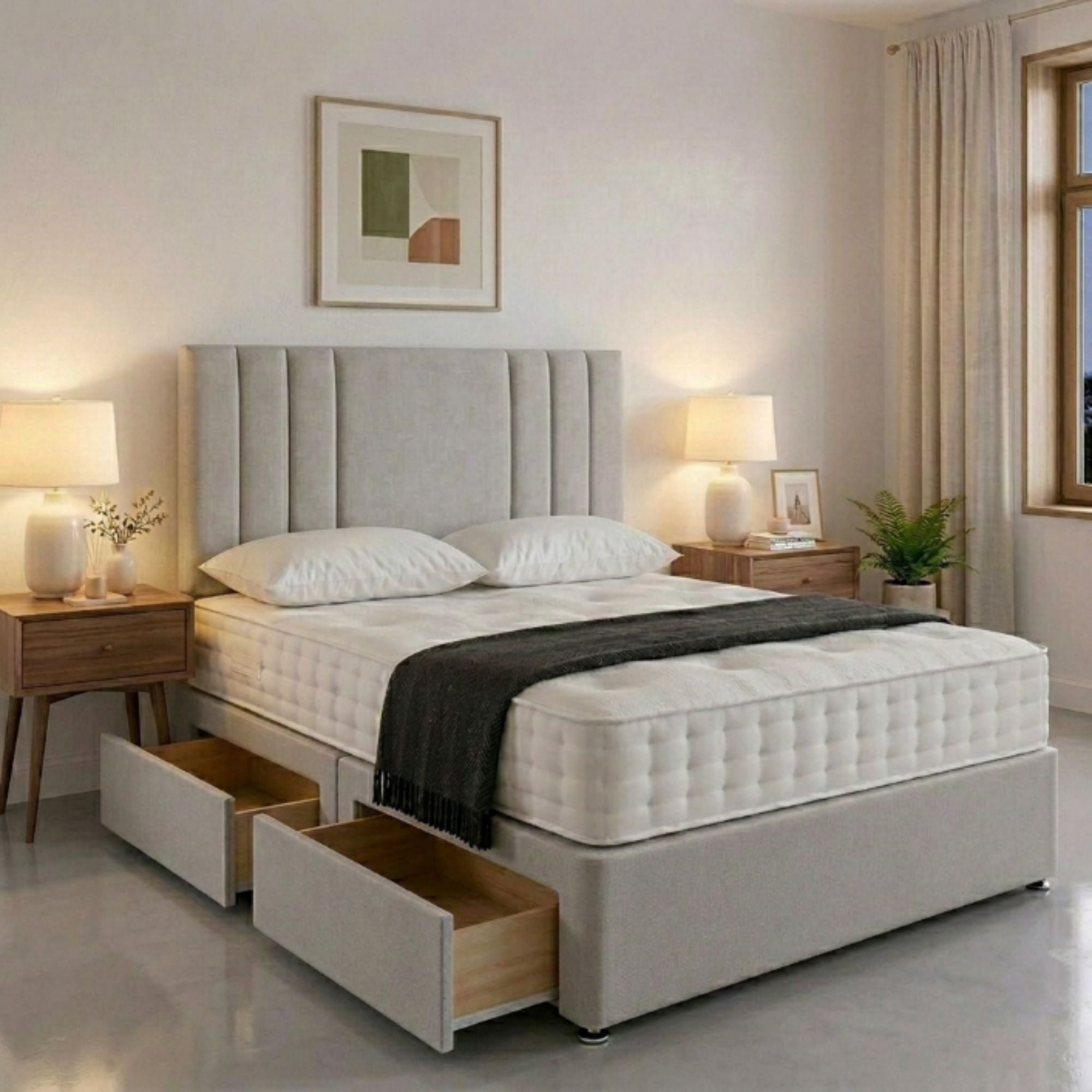 Oxford Divan Storage Bed Frame - Image 6