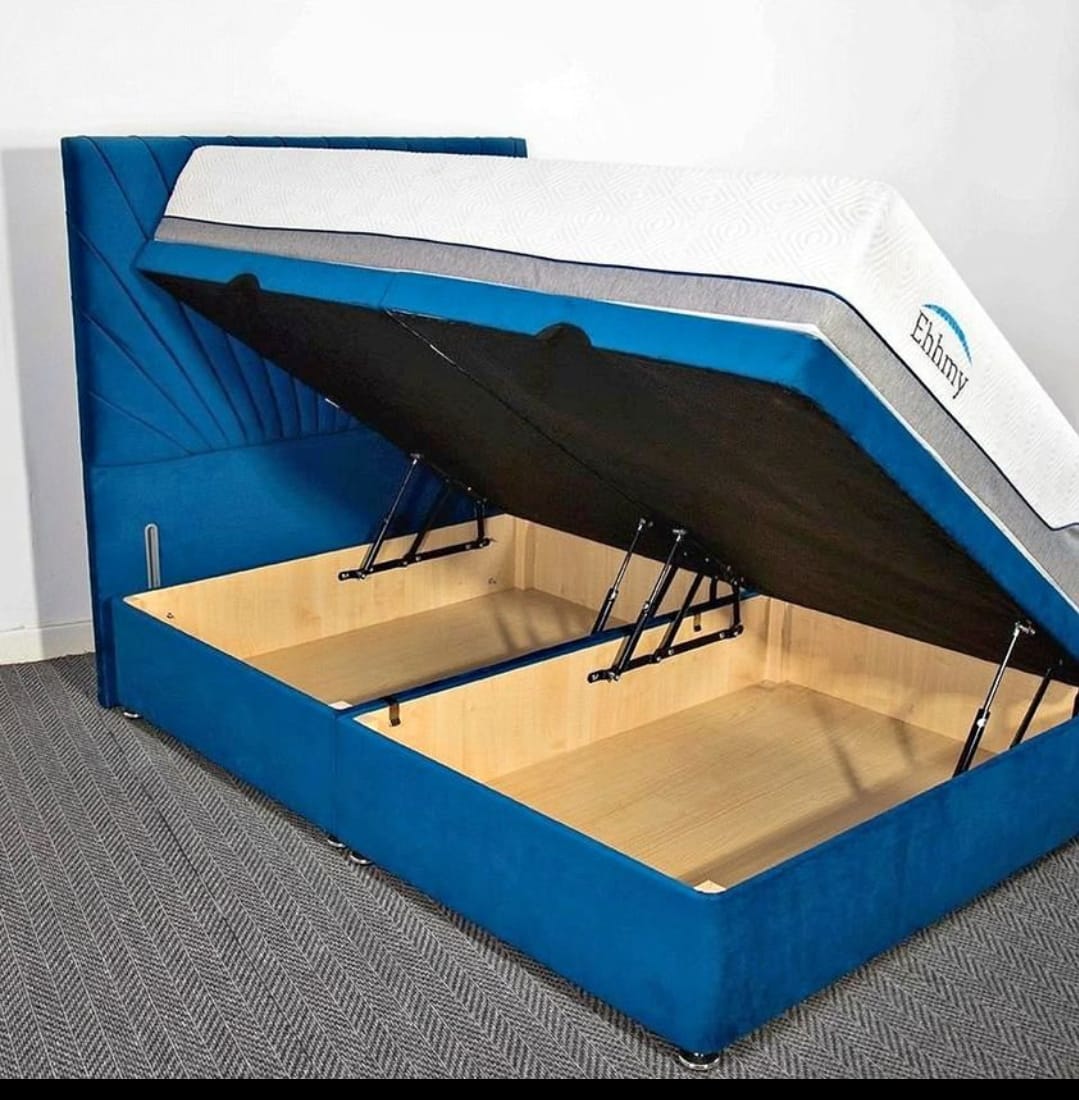 Side Lift Ottoman Storage Bed - Image 4