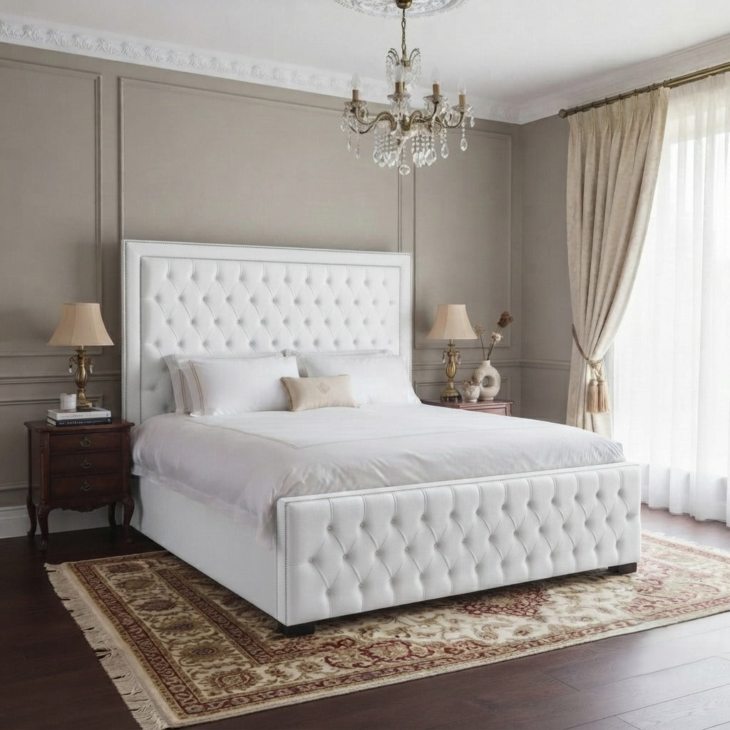 Bumper Upholstered Bed Frame – Single, Double, King & Super King - Image 6