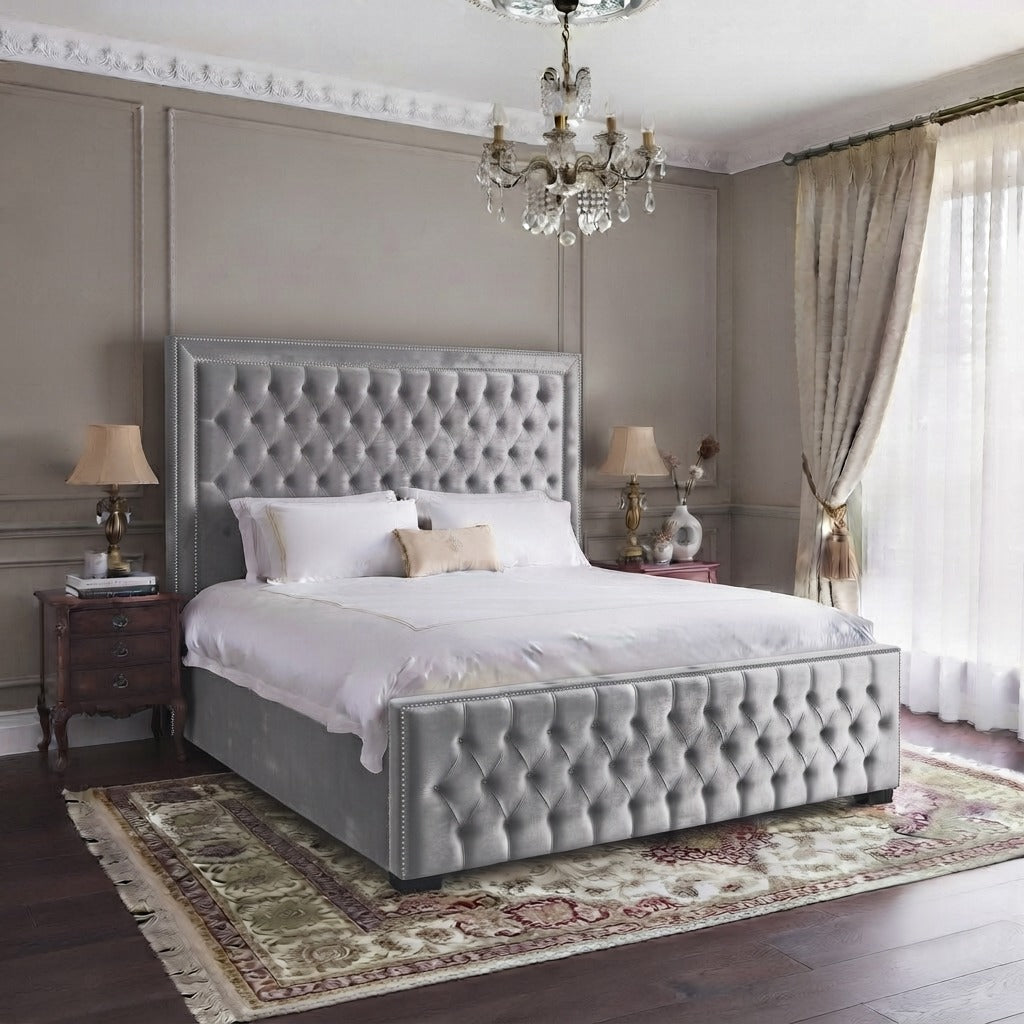 Bumper Upholstered Bed Frame – Single, Double, King & Super King - Image 11
