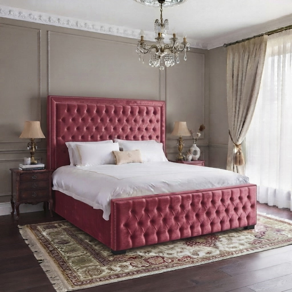 Bumper Upholstered Bed Frame – Single, Double, King & Super King - Image 7