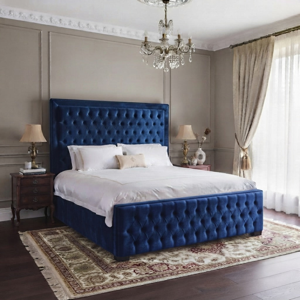 Bumper Upholstered Bed Frame – Single, Double, King & Super King - Image 15