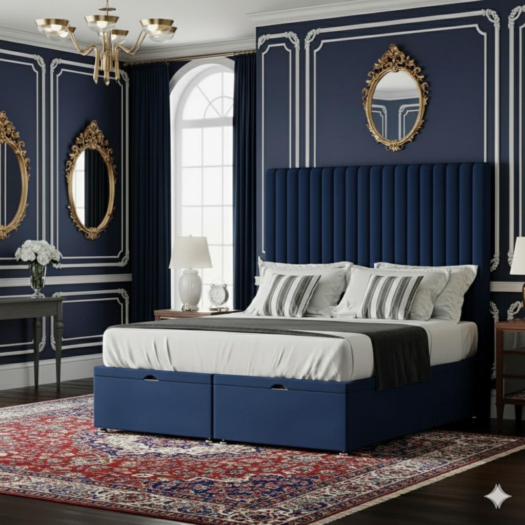 MULTI MINI LINE BED WITH 54 INCHES HEADBOARD