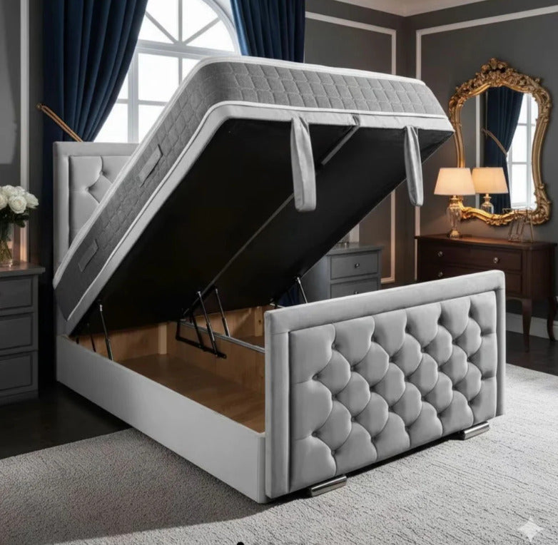 Luxury princes  Bumper Ottoman Divan Bed - Image 1